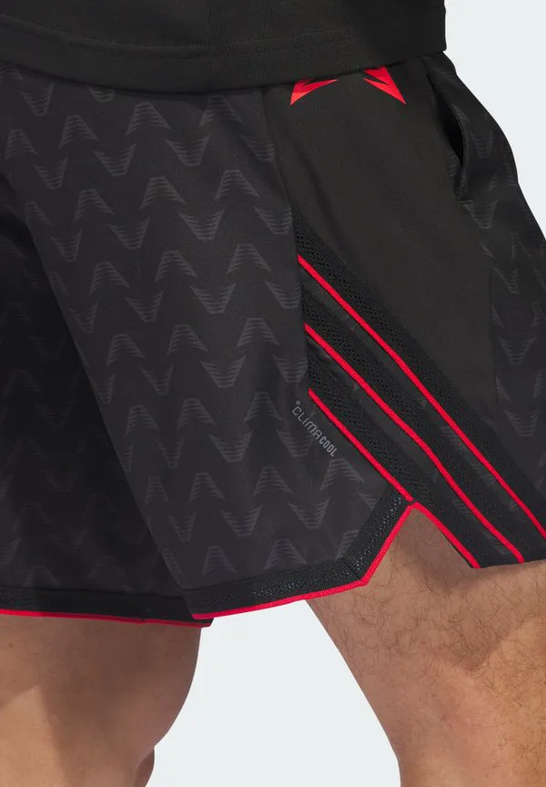 Короткие спортивные шорты энтони эдвардса Adidas Performance, Black Aurora Black — фото 4
