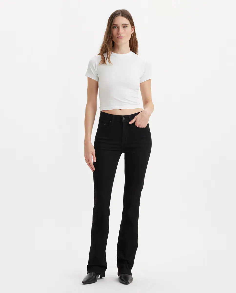

Женские джинсы Bootcut 725 с высокой посадкой Levi's, черный