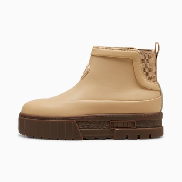 Женские сапоги Mayze Wellis Leather Puma, бежевый