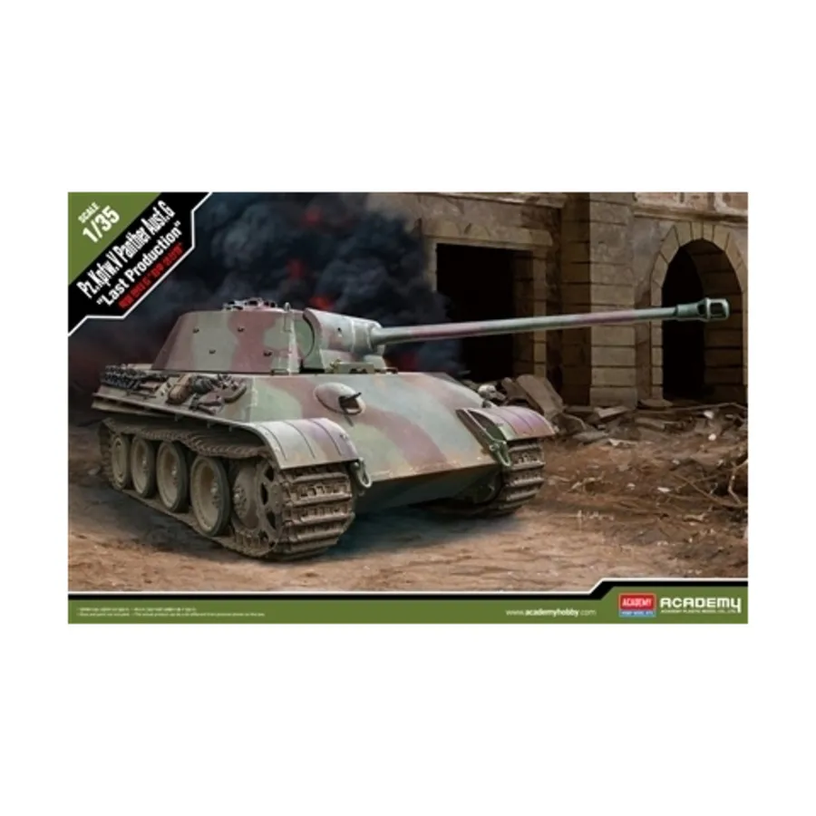 

Pz.Kpfw.V Panther Ausf.G — последнее производство, Military Model Kits (1:35) (Academy Hobby)