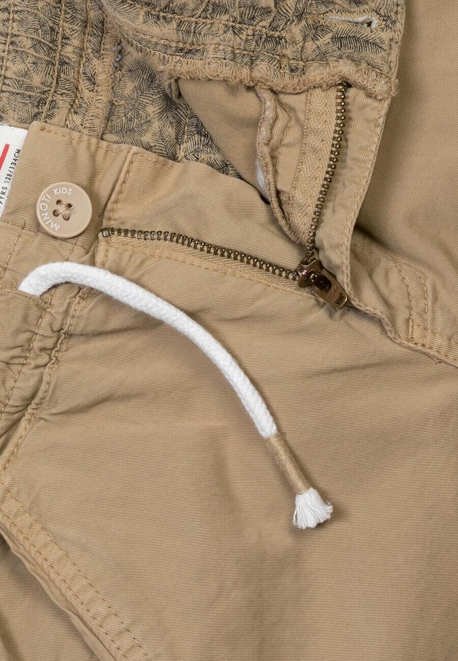 Брюки MINOTI Regular Pants, кэмел — фото 3