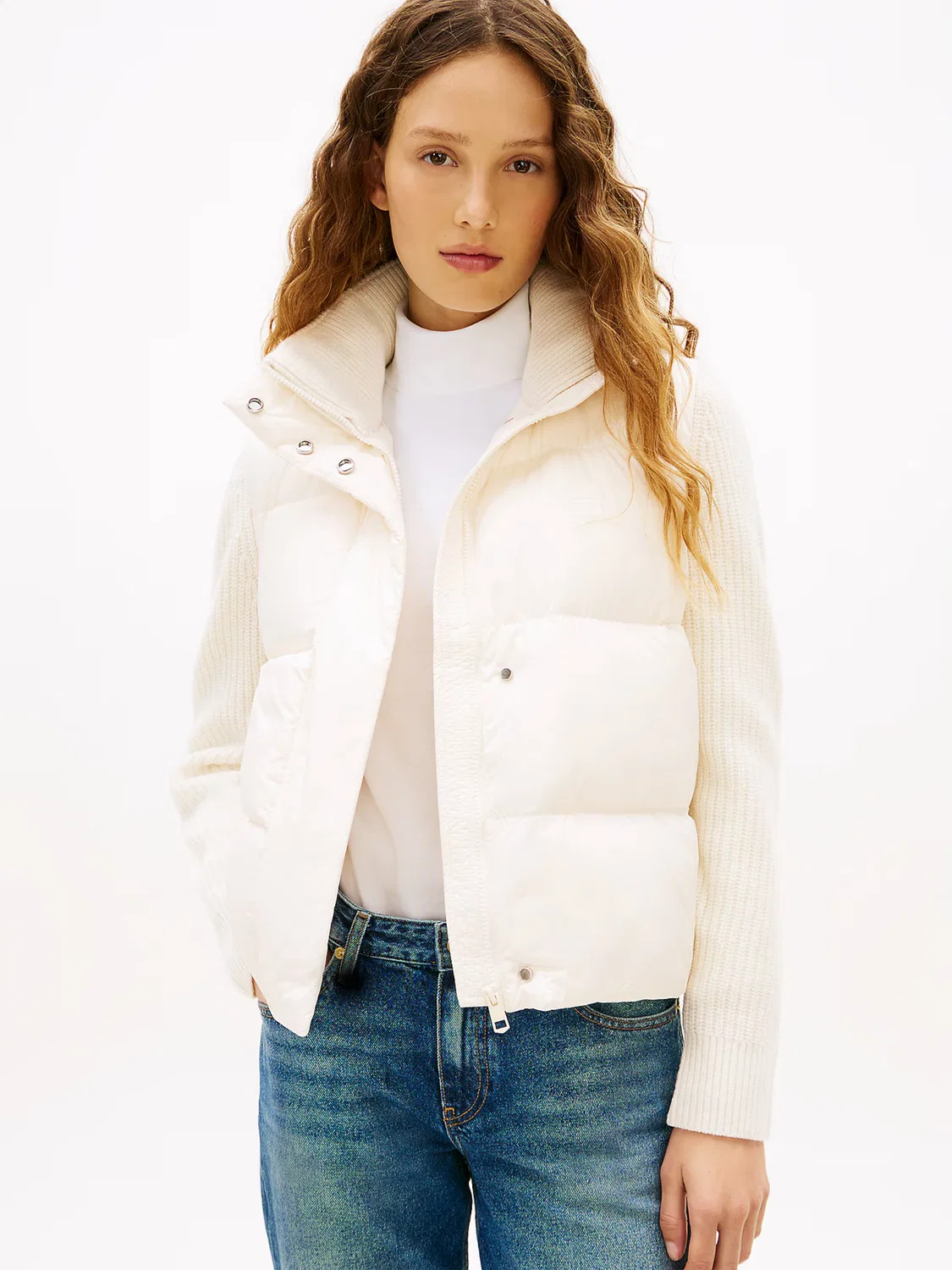 Зимняя куртка Tommy Hilfiger, Ecru — фото 2