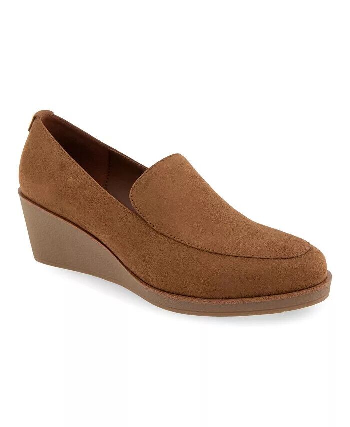 

Женские лоферы на танкетке с базиликом Aerosoles, коричневый
