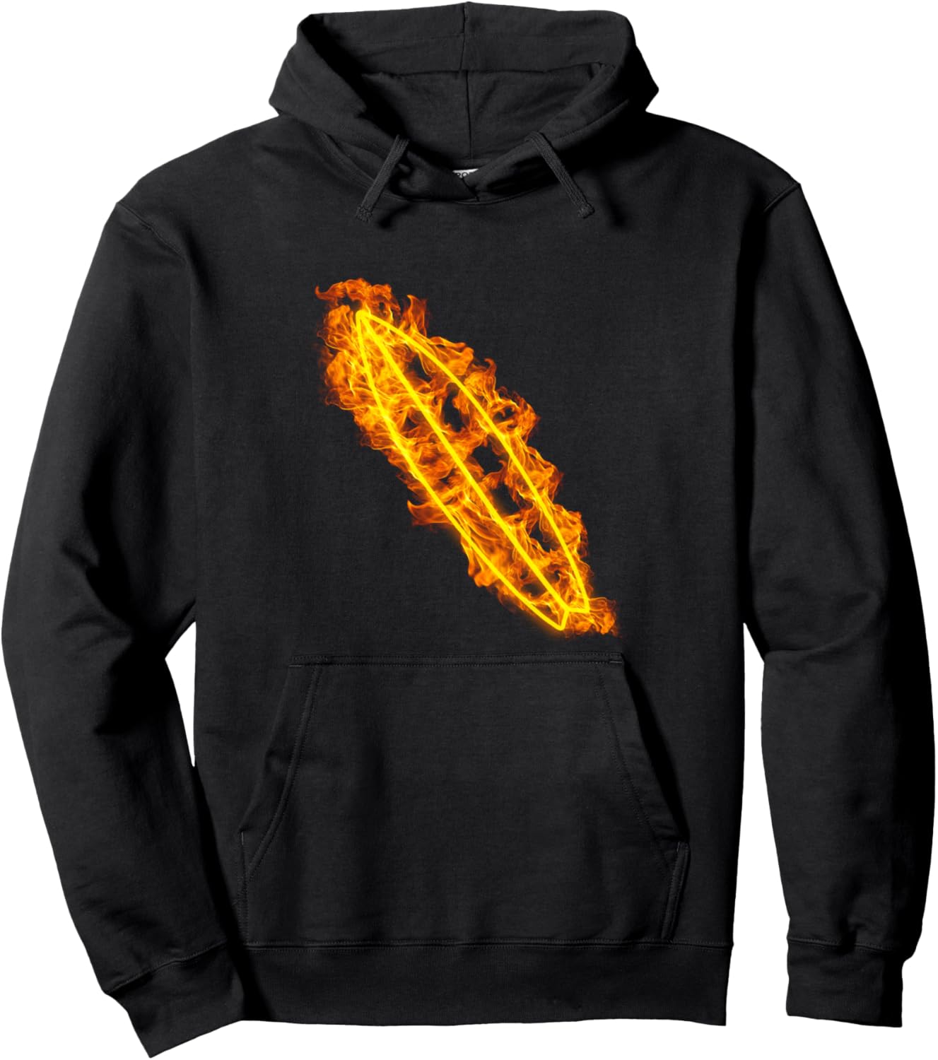 

Толстовка с изображением огненной доски для серфинга, рысака и серфера Surfing Enthusiast And Surf Instructor Gift, черный