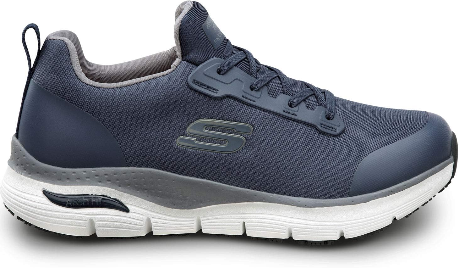 Мужские кроссовки Skechers GOrun Consistent - спортивные кроссовки для бега, ходьбы и тренировок с амортизирующей вставкой с воздушным охлаждением, темно-синий — фото 3