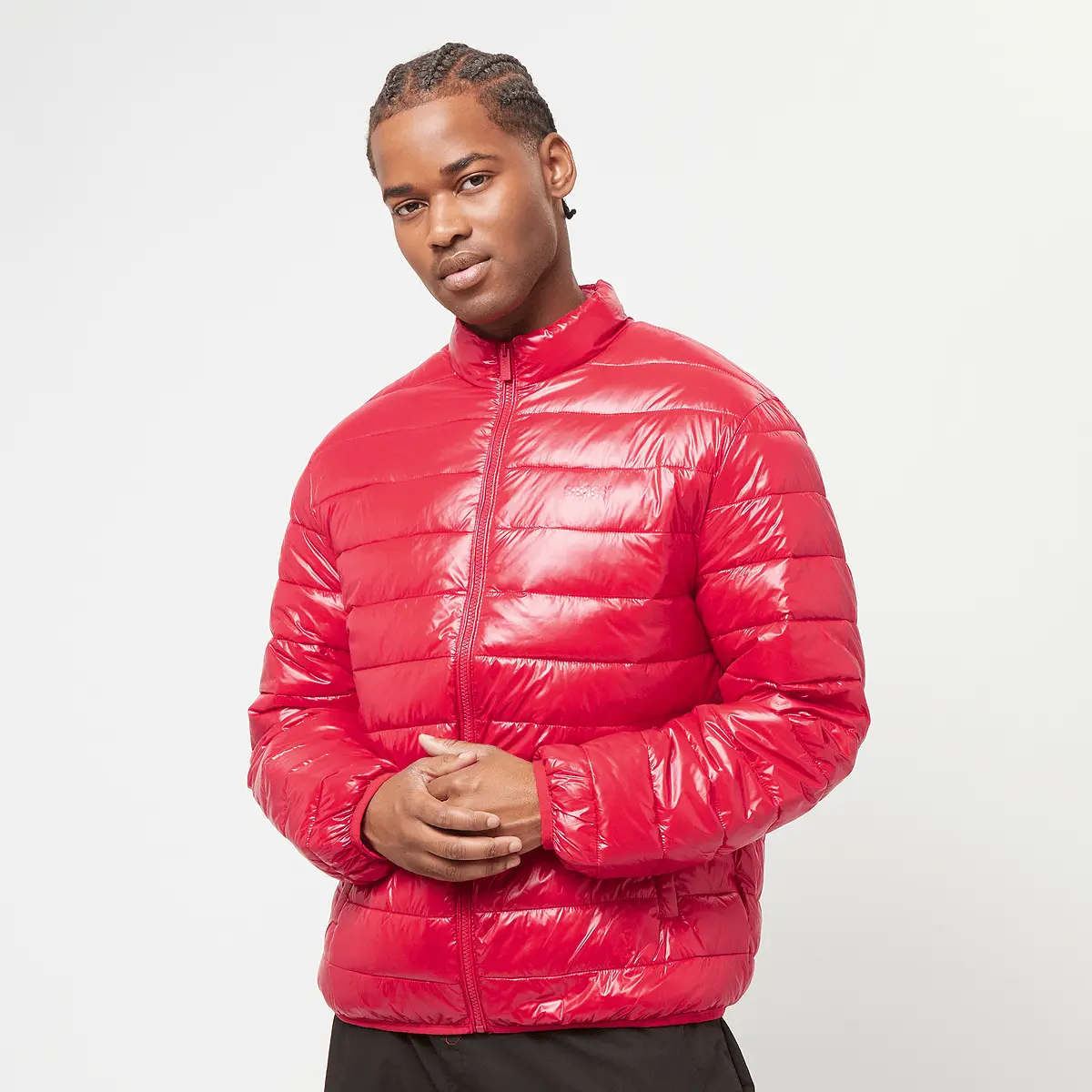 

Куртка SNIPES Small Logo Light Puffer Jacket, красный