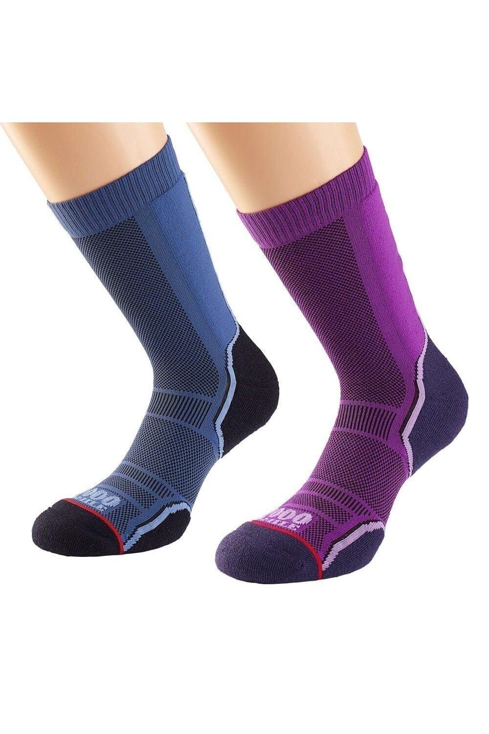 

Трек носки, набор из 2 шт. 1000 Mile, темно-синий