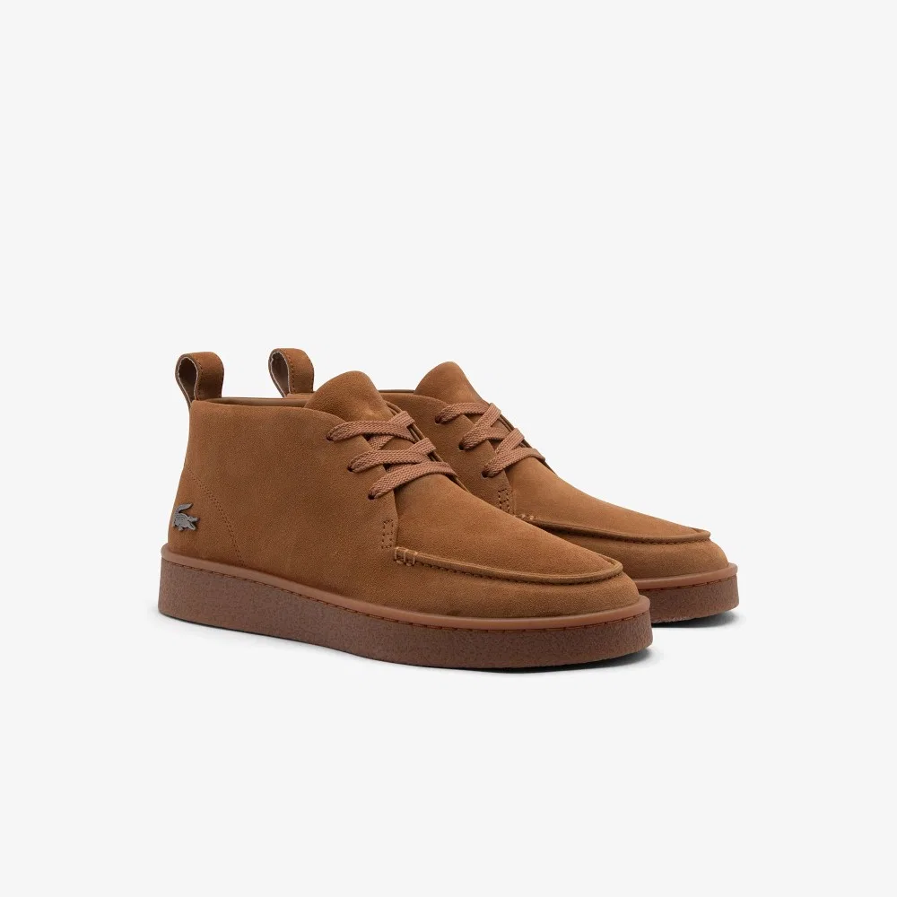 Мужские сникеры Baseshot Chukka тёмно-синие от Lacoste — фото 2
