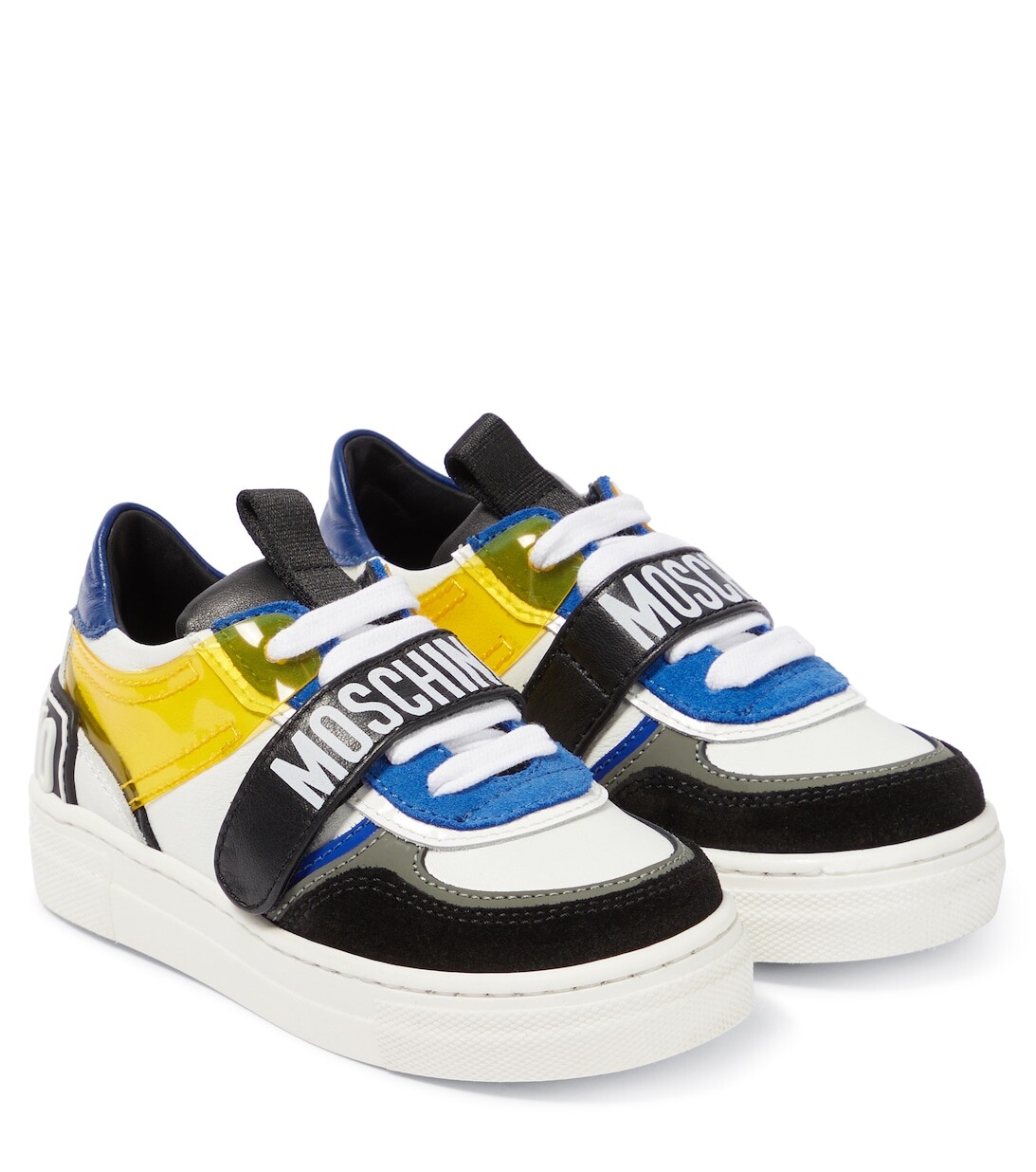 

Кроссовки с логотипом Moschino, разноцветный