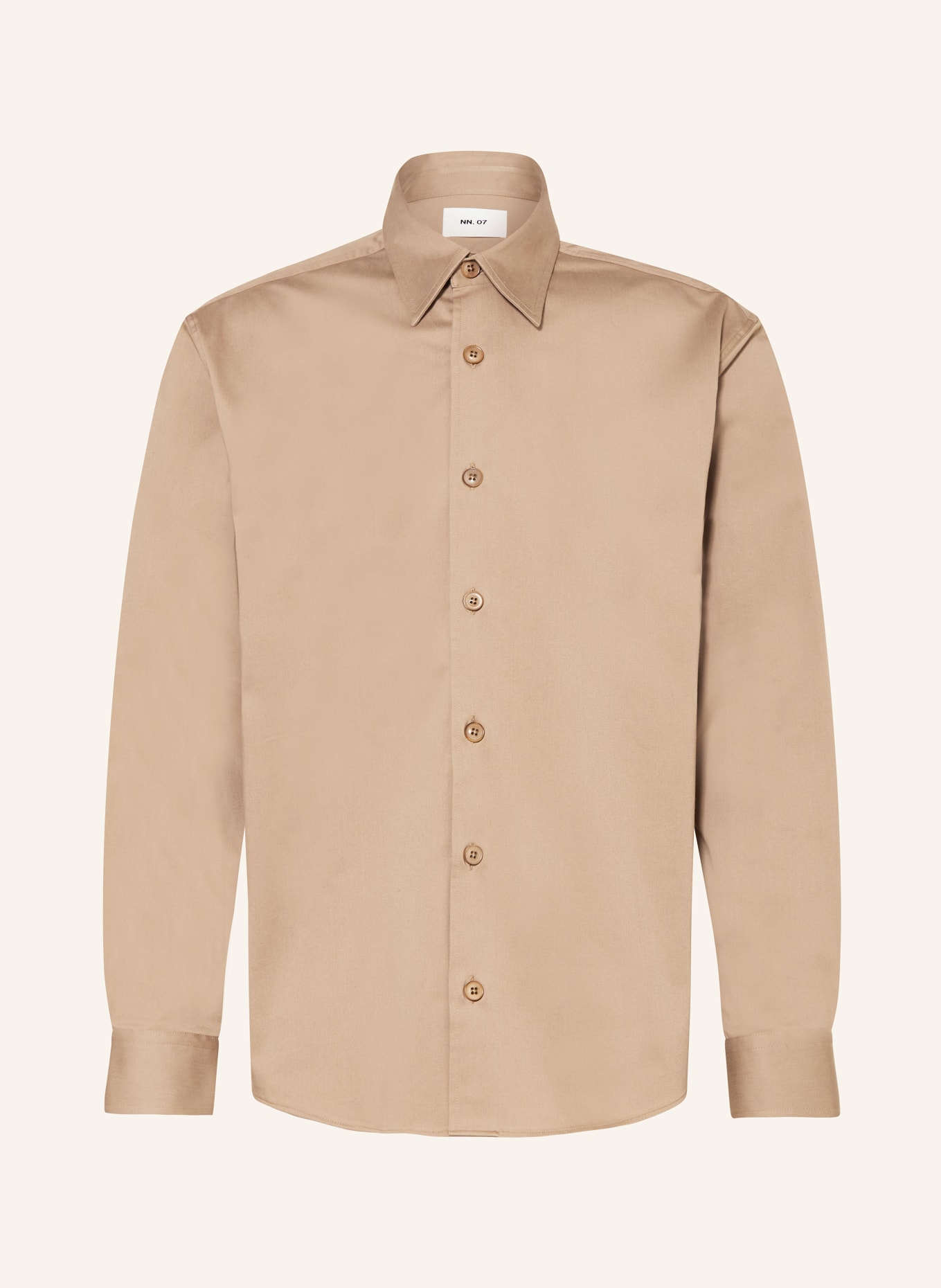 

Рубашка Quinsy Comfort Fit Nn.07, бежевый