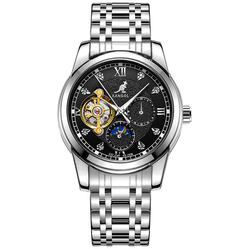 

KANGOL Часы Men's Watch, Natural Black