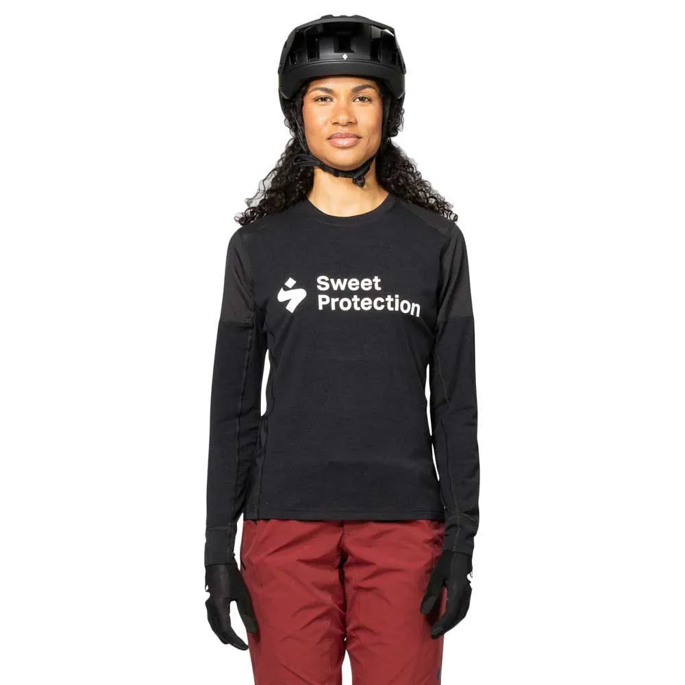 

Джерси эндуро с длинным рукавом Sweet Protection Hunter Merino Hybrid, черный