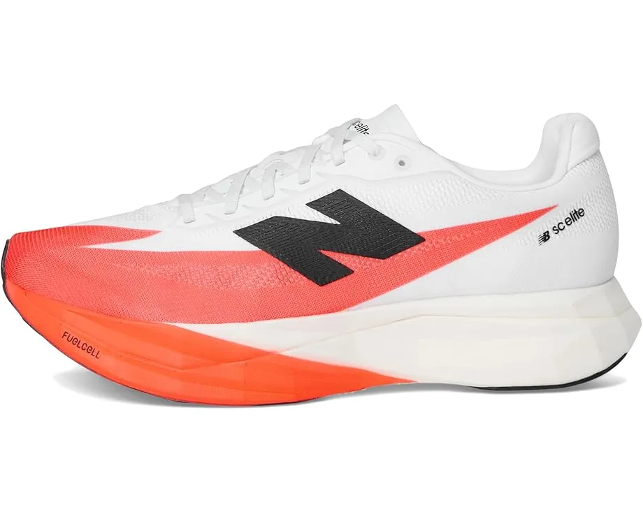 Кроссовки New Balance FuelCell SuperComp Elite v5, Urgent Red/White/Black — фото 4