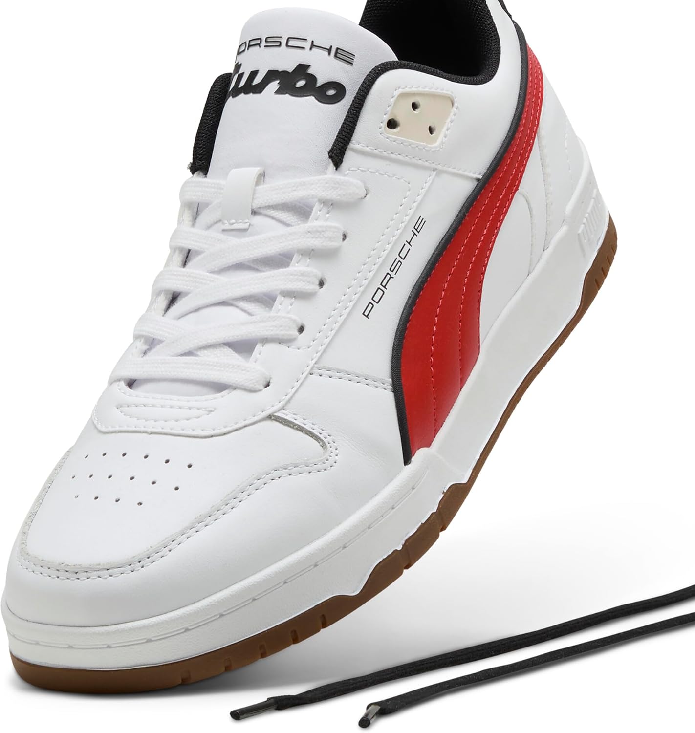 Мужские кроссовки Puma Porsche Legacy RBD, белый/красный — фото 2