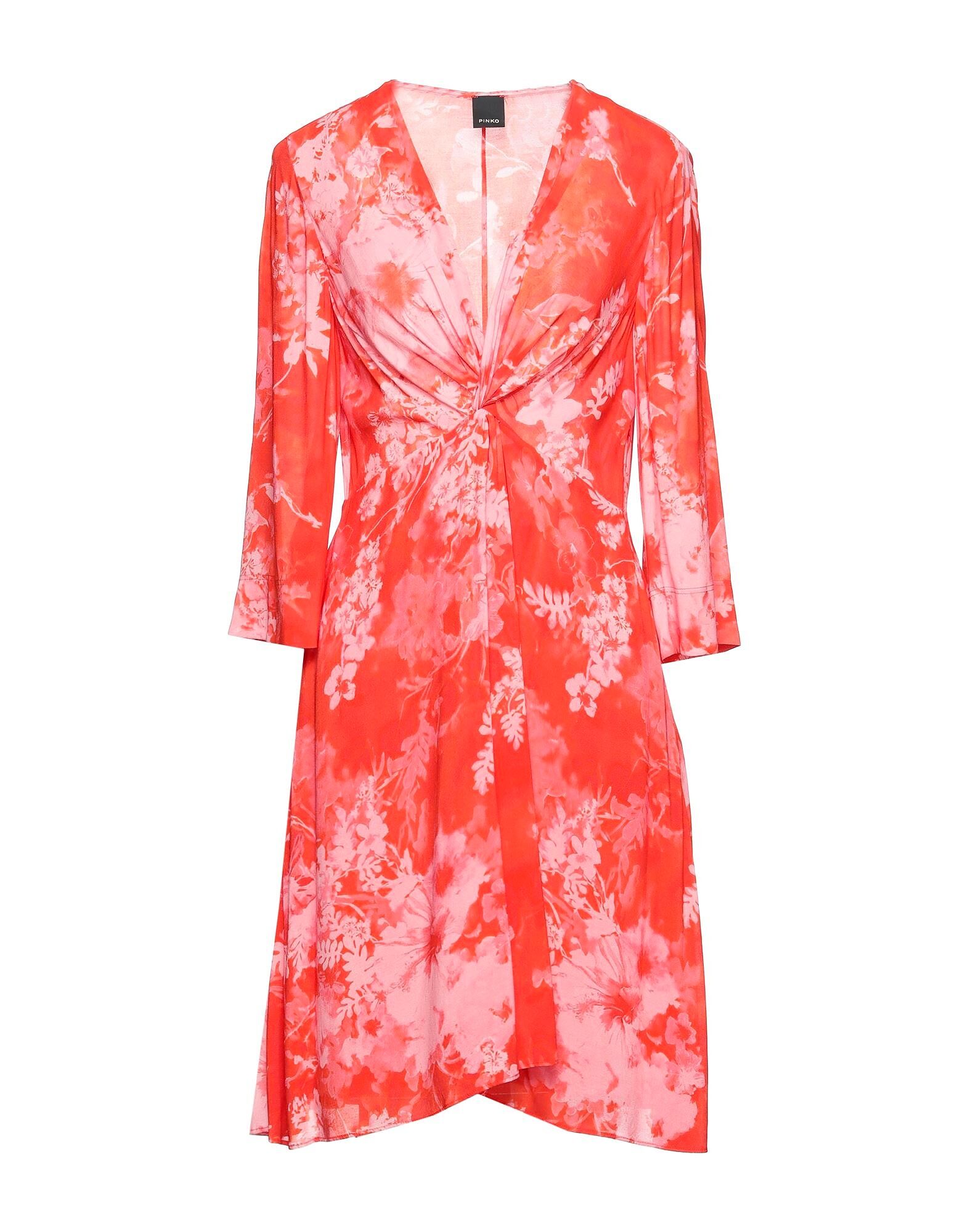 

Платье миди Pinko, коралловый