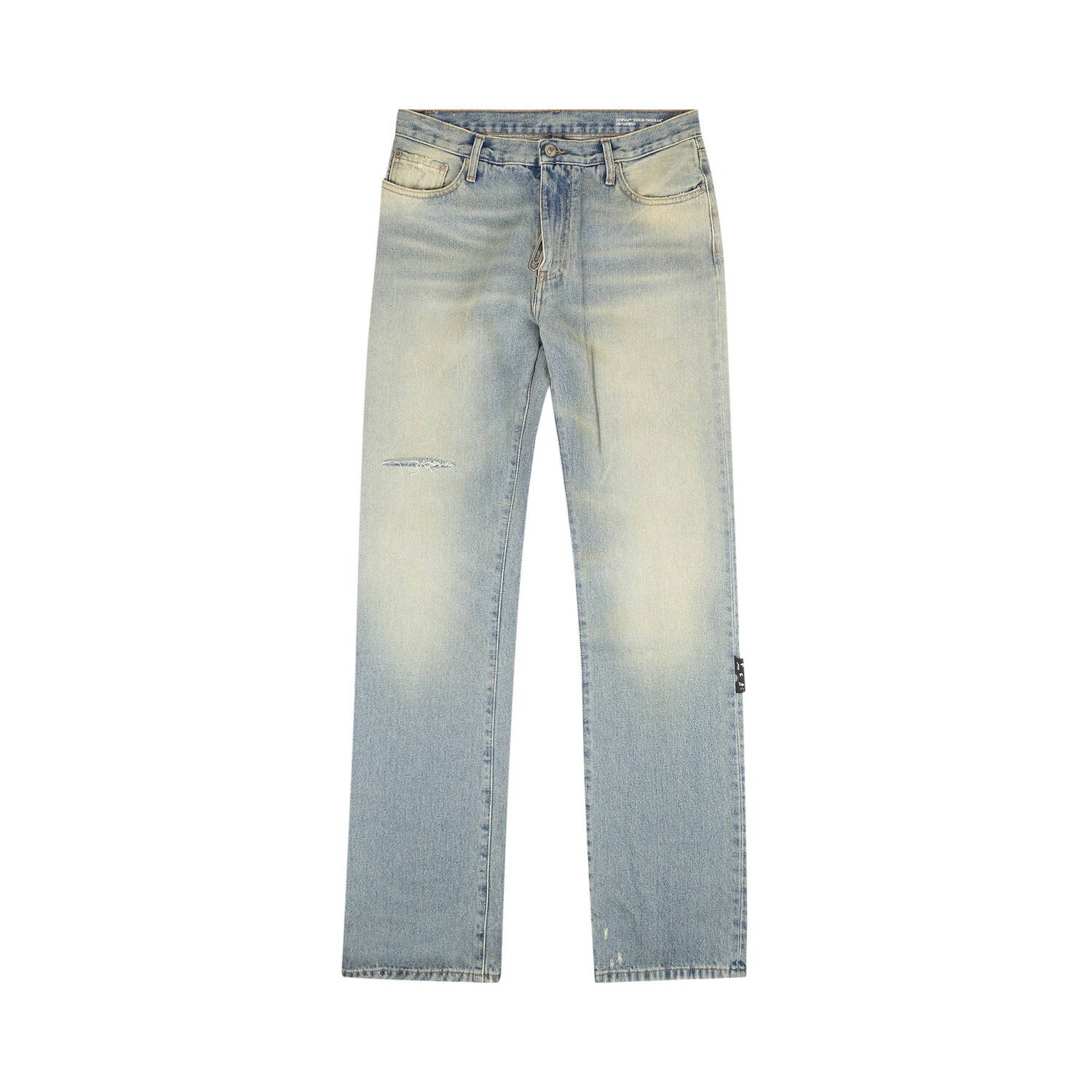 

Off-White Джинсы с потертостями Dirty Blue