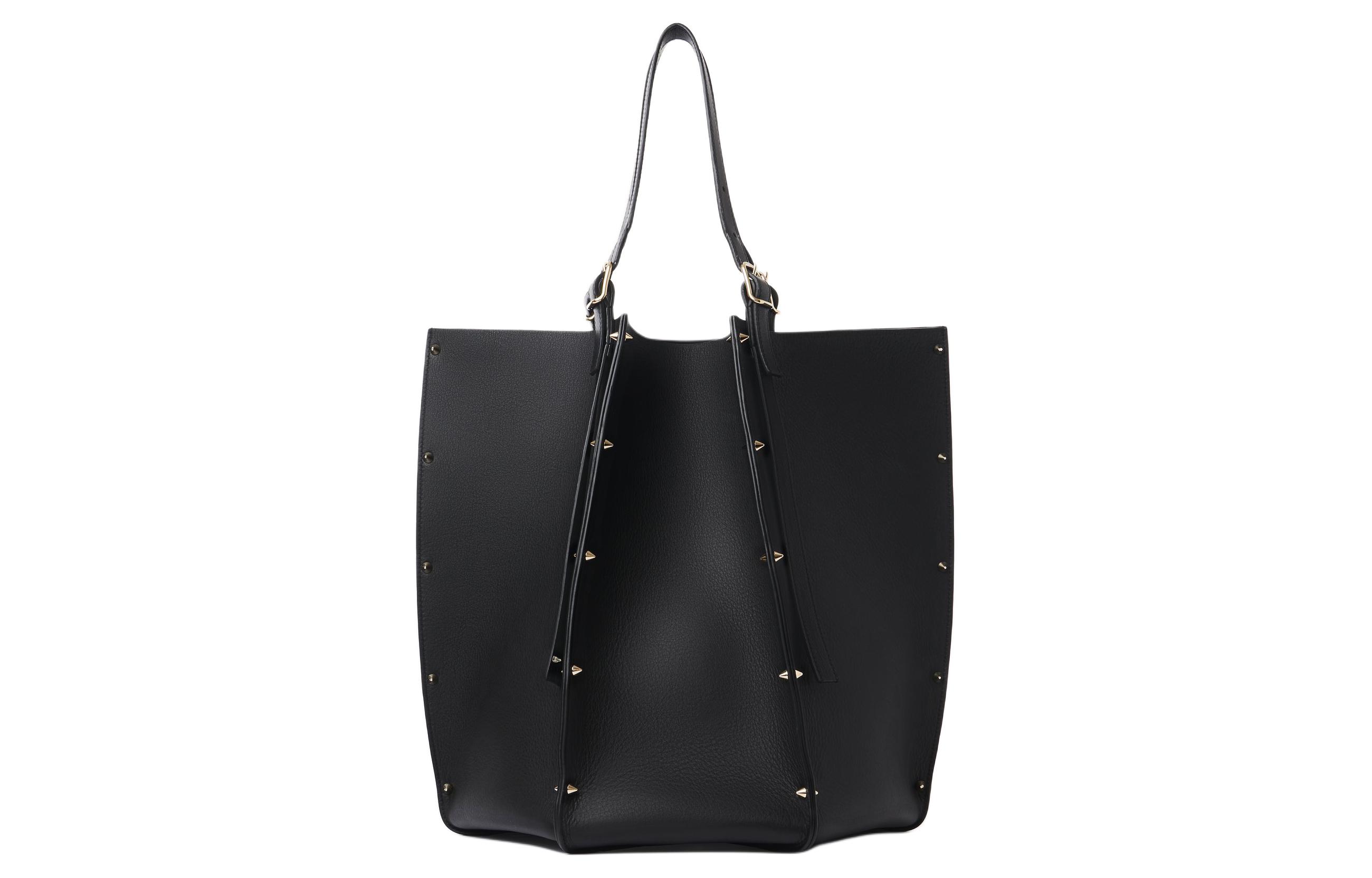 

Сумка-шоппер Chloé из зерненой кожи черная большая женская