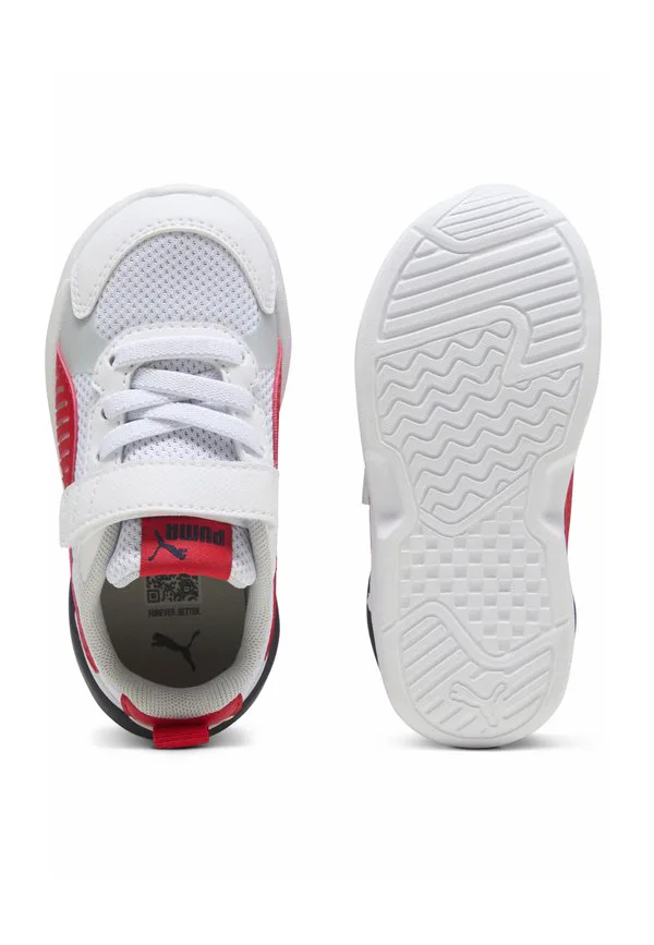 Рентген 3 детские туфли Puma, White For All Time Red Navy — фото 3