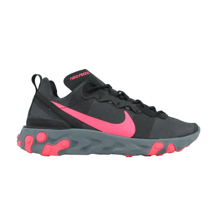 

Кроссовки Nike React Element 55 'Solar Red', черный