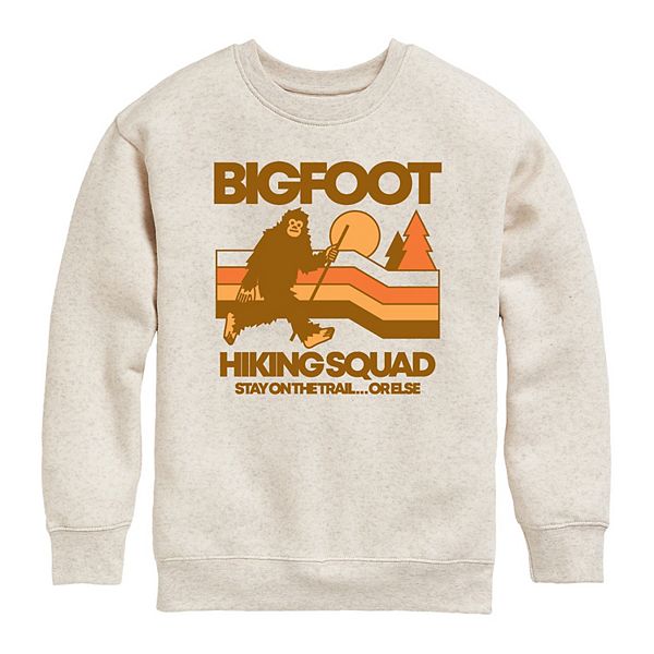 

Детский флисовый свитшот bigfoot hiking squad Licensed Character