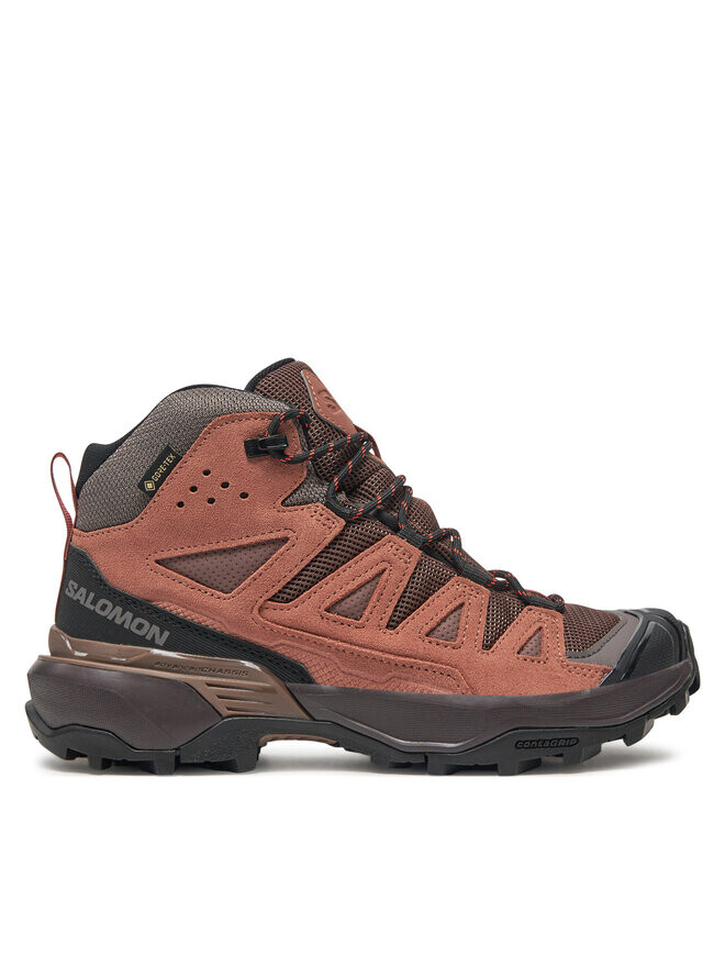 

Треккинговая обувь Salomon de trekking X Ultra 360 Leather Mid Gore-Tex L47571000 Marrón, коричневый