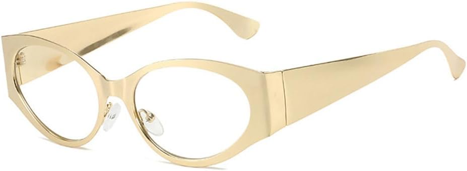 

Солнцезащитные очки Jelly Color Cat Eye для женщин и мужчин с защитой от УФ-излучения UV400, для занятий спортом на открытом воздухе, бега и езды на велосипеде generic, Gold