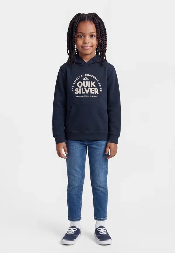 Толстовка с капюшоном Quiksilver Fundamental Rid, цвет полное затмение
