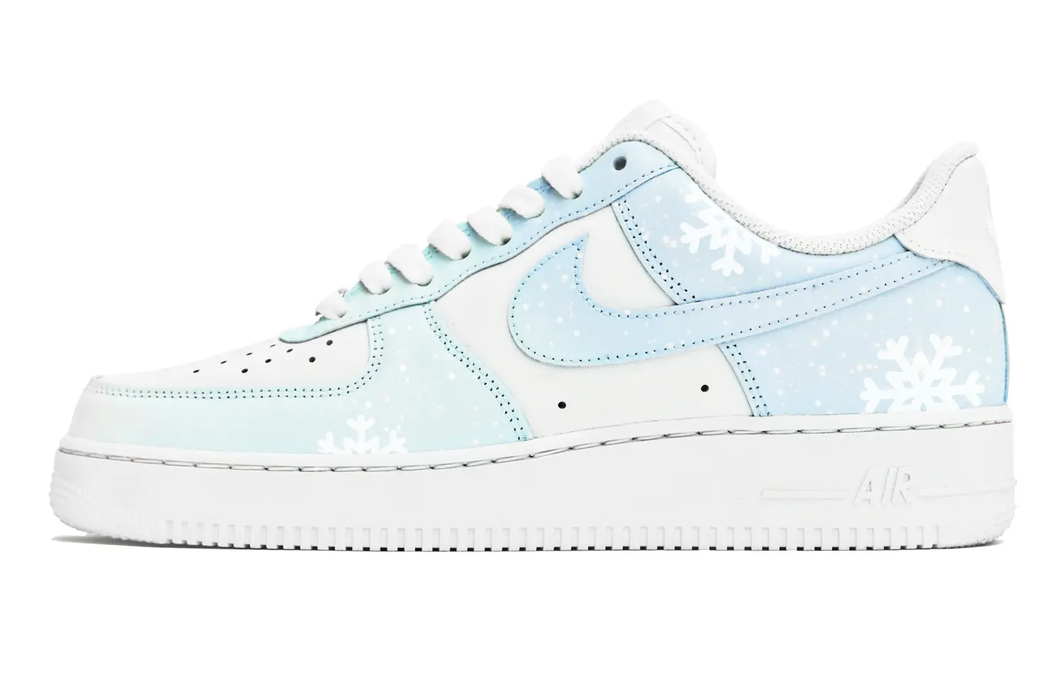 

Кроссовки Nike Air Force 1 Skateboard Shoes Women's Low-Top Blue White