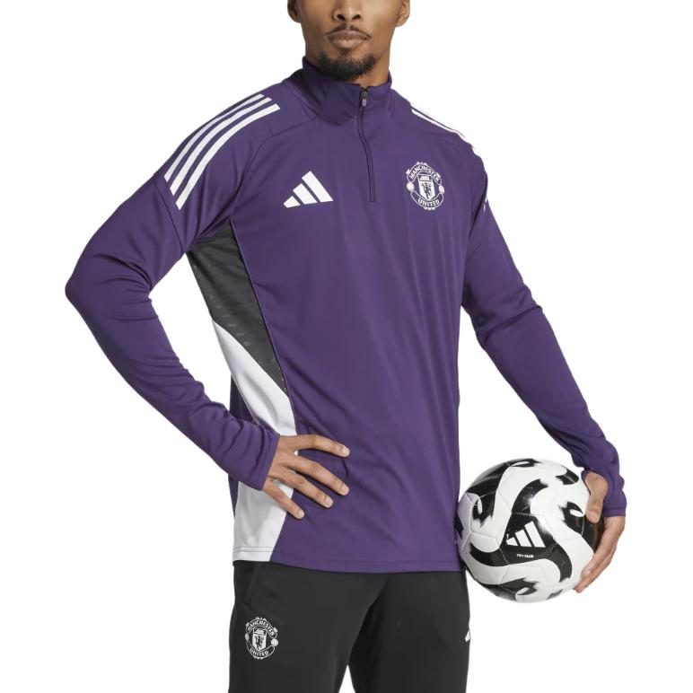 Футболка Manchester United мужская Adidas, фиолетовый — фото 4