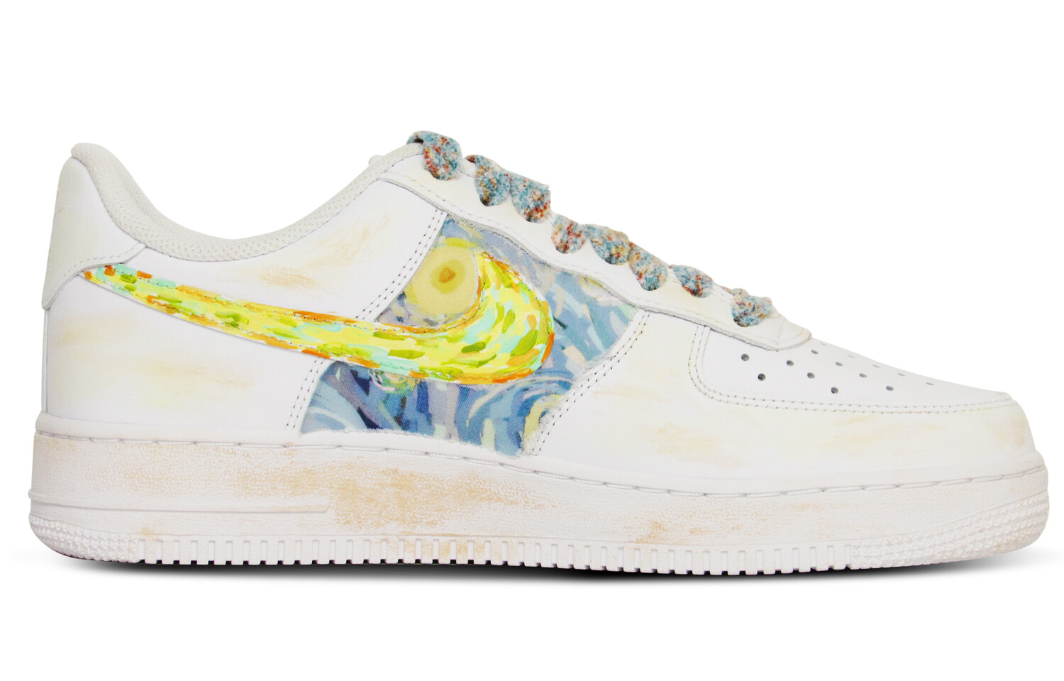 

Кроссовки Nike Air Force 1 Skateboard Shoes Men Low-Top Yellow