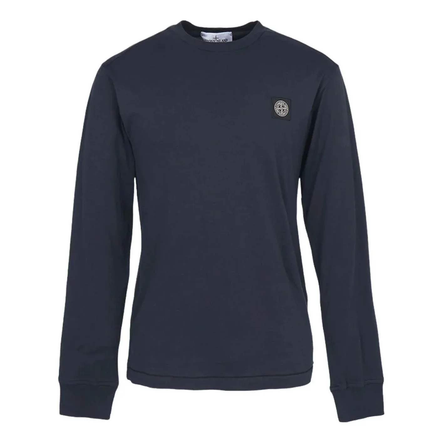 Футболка STONE ISLAND 2100031 с принтом компаса, цвет «темно-синий»