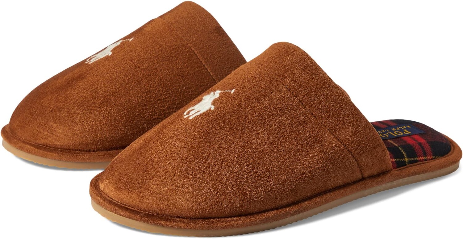 

Тапочки Polo Ralph Lauren Klarence Scuff Slipper, цвет Snuff