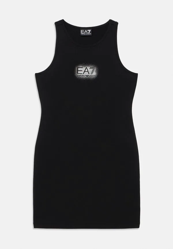 Платье, трикотажное платье Ea7 Emporio Armani, Black