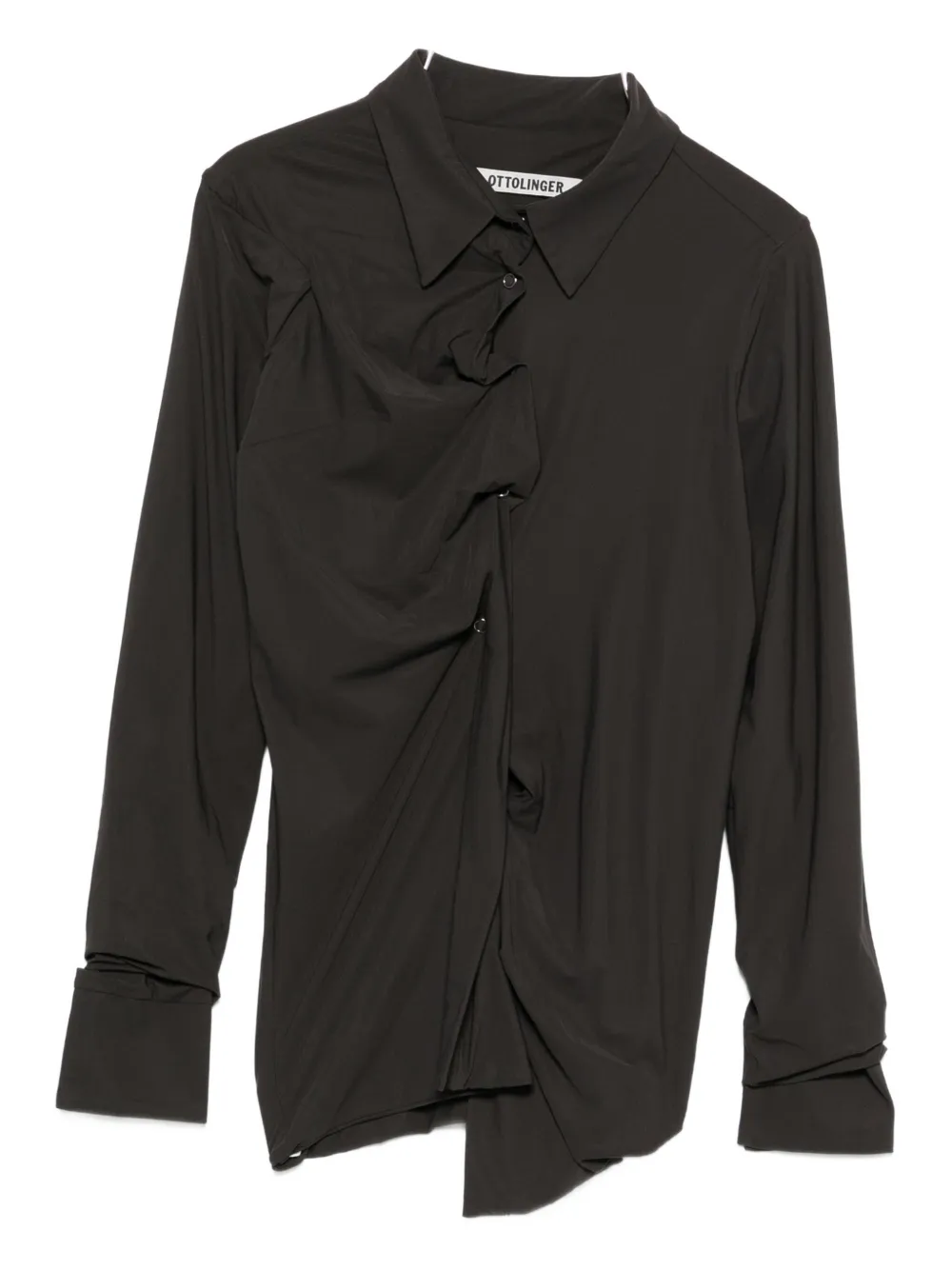 

Рубашка со сборками Ottolinger, серый