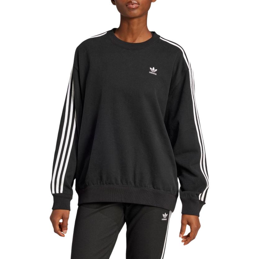Adidas Originals Футболка худи женская черная FW24 — фото 3