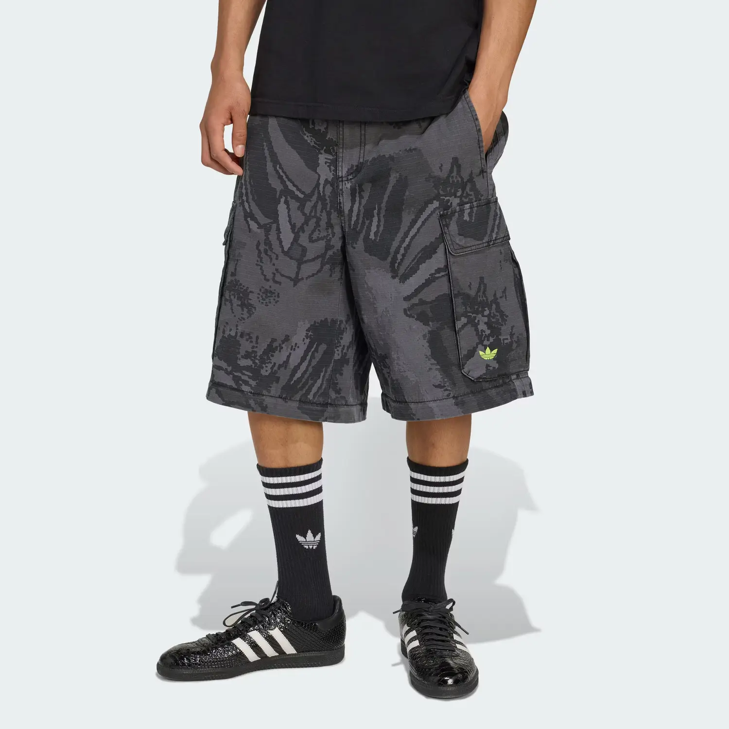 Брюки Adidas Cargo с отстегивающимися панелями Adidas Originals, серый — фото 3