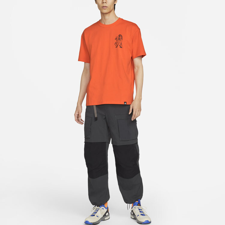 Футболка ACG мужская оранжевая Nike, оранжевый — фото 2