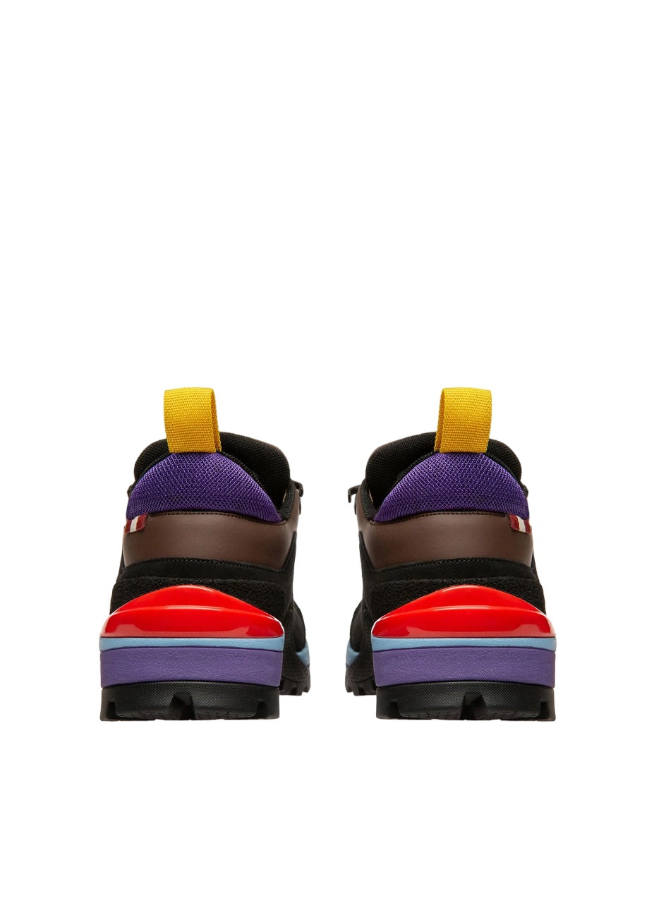 Женские кроссовки Bally Hike 6239704 из телячьей кожи, кокосового цвета, цвет multi — фото 3