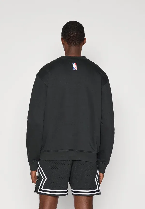 Толстовка Boston celtics crew logo club wear Jordan, черный — фото 4