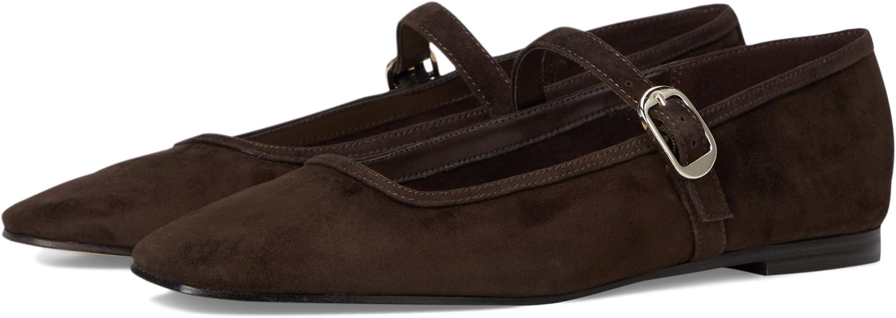 Балетки Marc Fisher LTD Women's Garissa, Dark Brown Suede