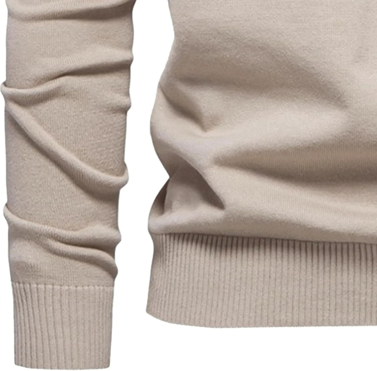 Мужской свитер с V-образным вырезом Solid Slim Fit — фото 4