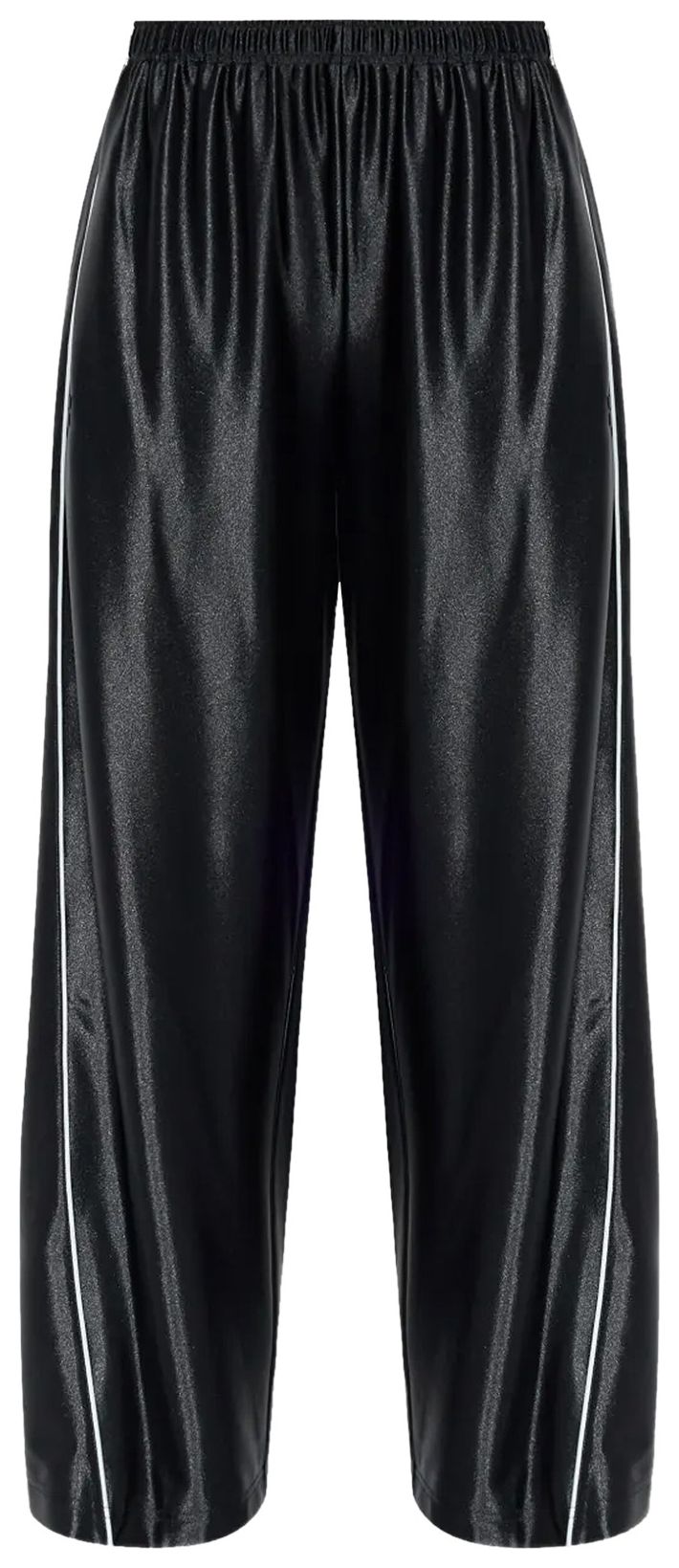 

Спортивные брюки Alexander Wang со светоотражающей окантовкой и завышенной талией, черные