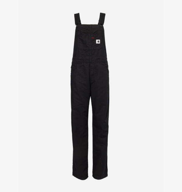 

Комбинезон прямого кроя из хлопка с регулируемыми лямками Carhartt Wip, черный