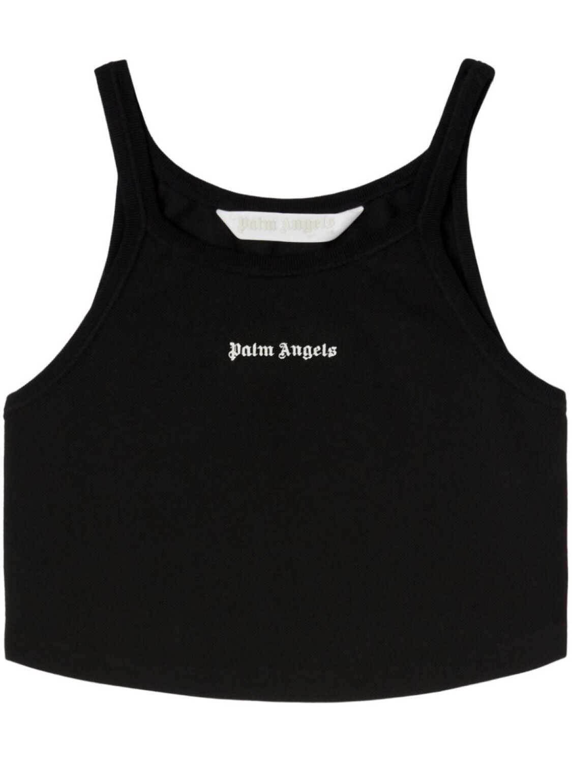 

Palm Angels укороченный топ с логотипом, черный