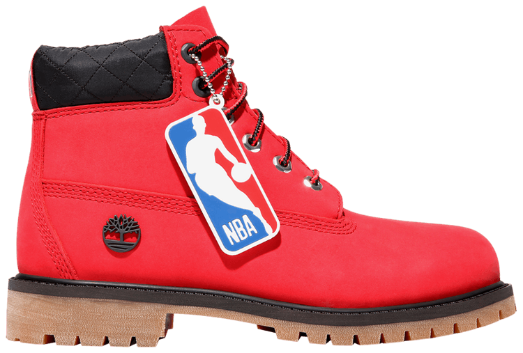 

Ботинки Timberland NBA x 6 Inch Premium Boot Youth 'Chicago Bulls', красный