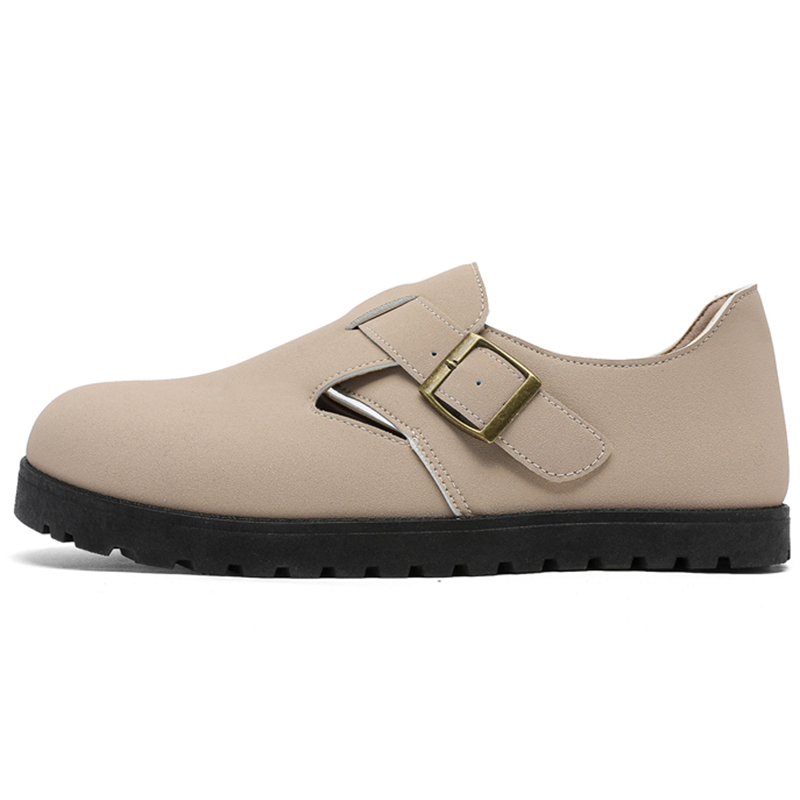 

Medd Мужские низкие туфли Birkenstock Style, цвет: черный/коричневый/бежевый