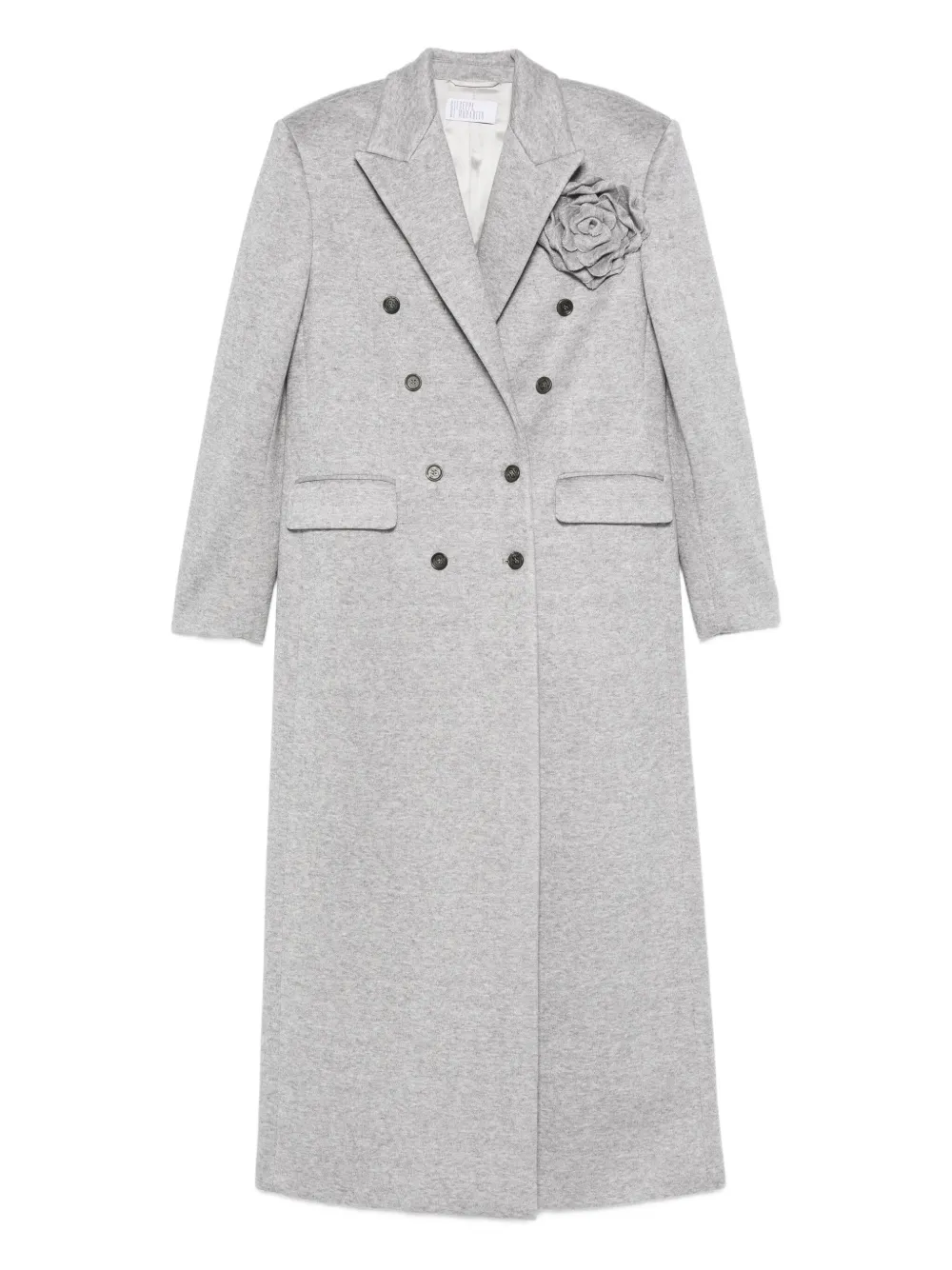 

Декорированное двубортное пальто Giuseppe Di Morabito, серый