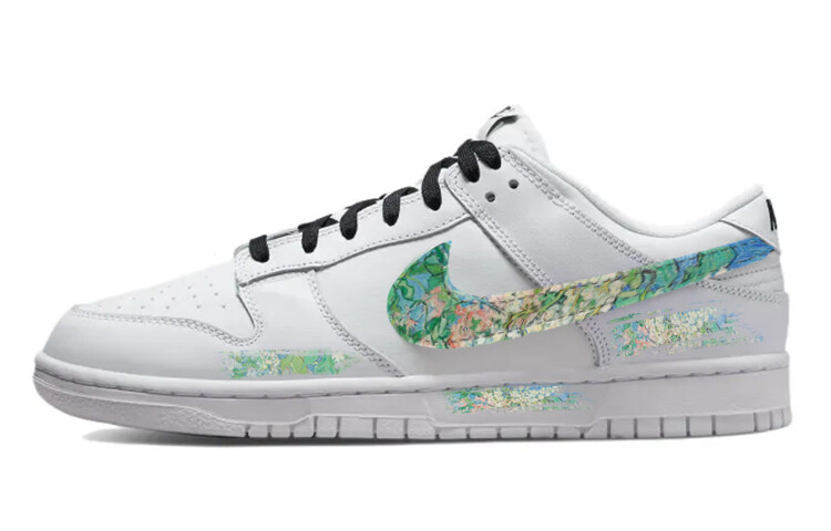 

Кроссовки Nike Dunk Skateboarding Shoes Men Low-top White/blue, белый