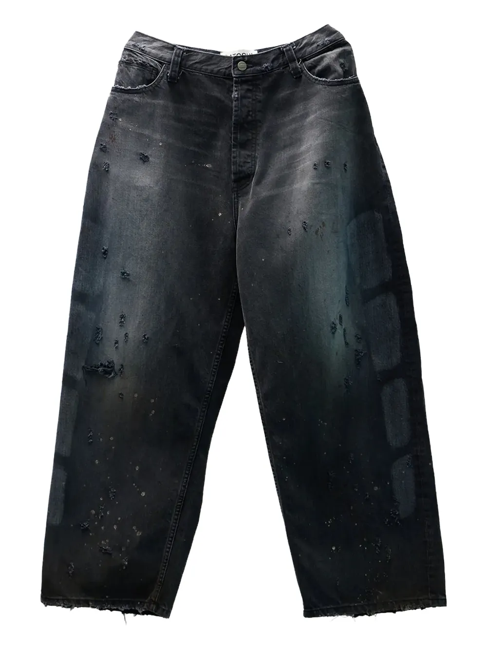 

Джинсы со свободными штанинами SATOSHI NAKAMOTO, синий