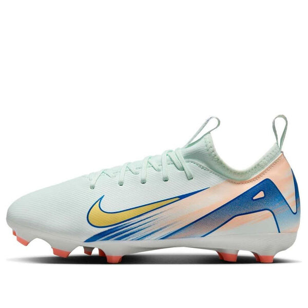 

Кроссовки jr. vapor 16 academy mercurial dream speed mg 'barely green crimson metallic gold' Nike, зеленый